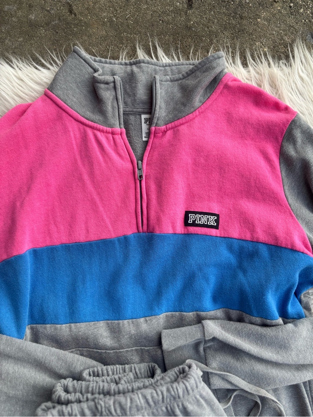 Victoria's Secret pink jogger suit - Picture 2 of 5